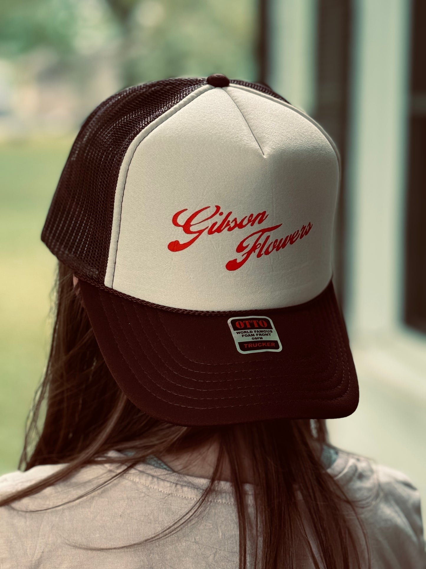 Gibson Flowers Trucker Hat